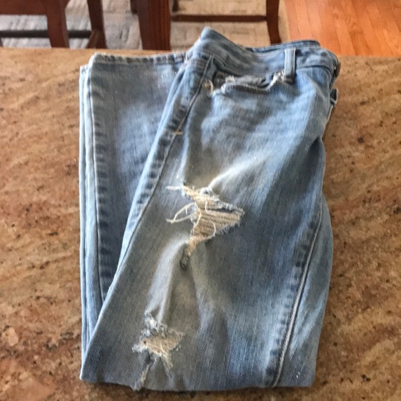 AE glittery holy jeans - Picture 1 of 2